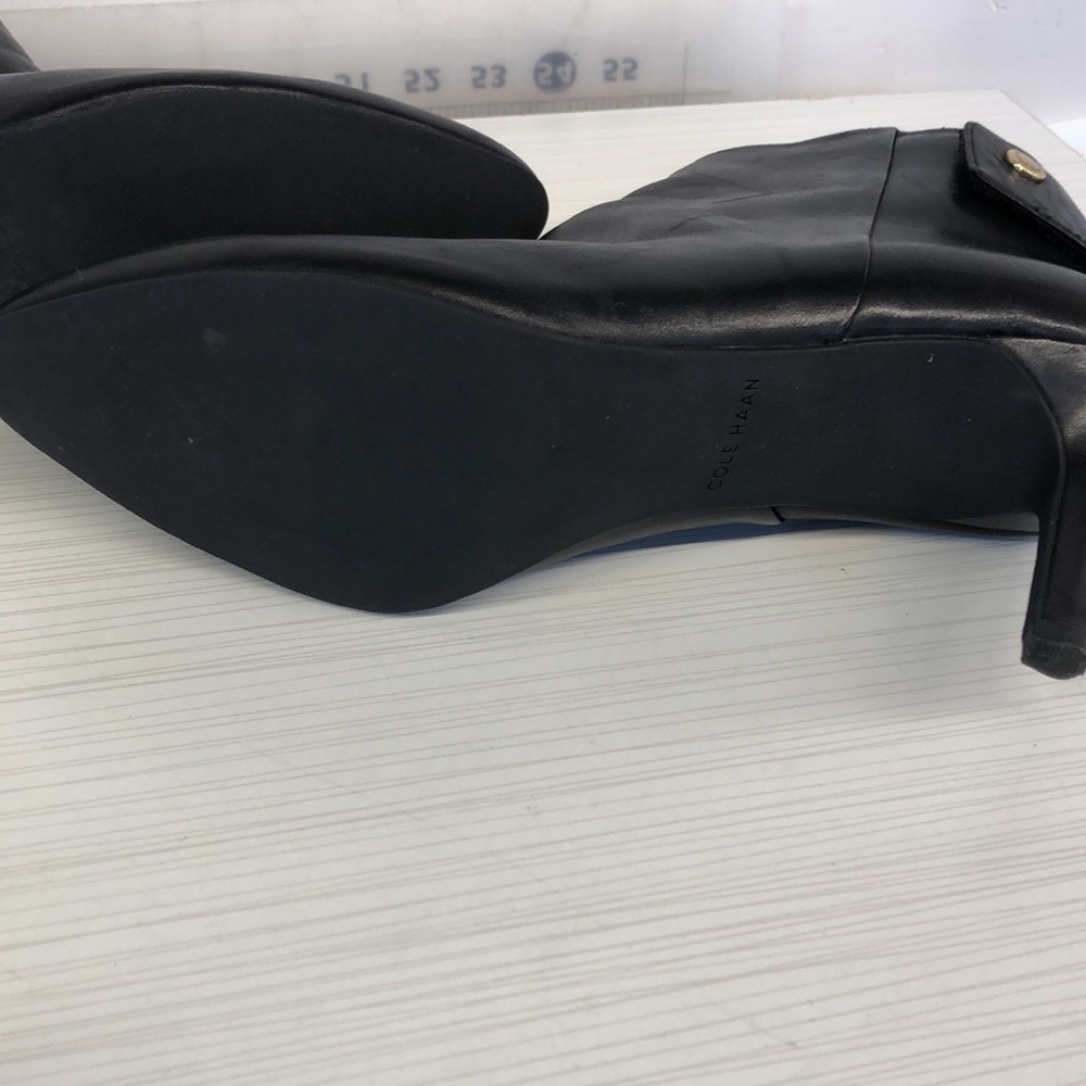 Cole HAAN Excellent pre-owned ankle boots black (CHA2121) MW size 9.5 - Picture 7 of 12